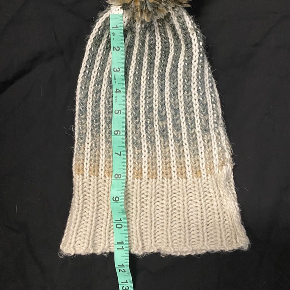 Steve Madden ~ Pom Stocking Hat Cap ~ multi color - Picture 3 of 4